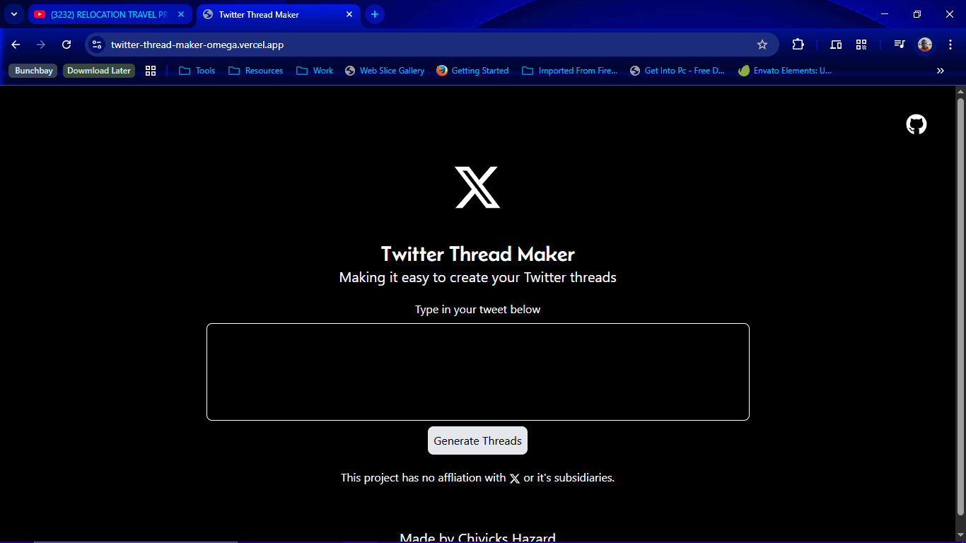 Twitter Thread Maker