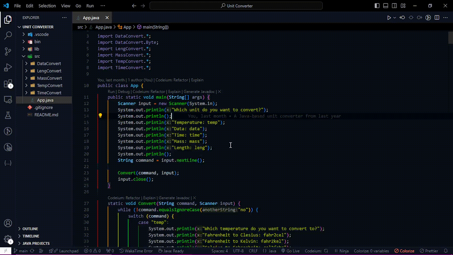 CLI Converter App